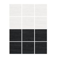Lawrence Black Peel & Stick Floor Tiles