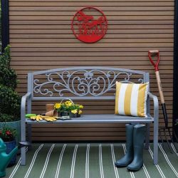 Sintra Bench -Light Grey