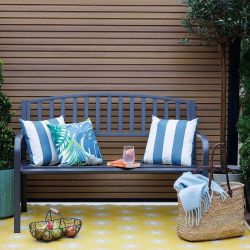 Oslo Bench - Dark Grey