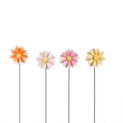 Daisies Metal Windmill Stake 115cm