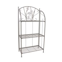 Metal 3-Tier Garden Shelf 114.5CM