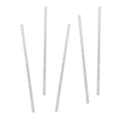 Iridescent Spotted Paper Straws 
