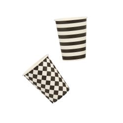 Monochrome Paper Cups
