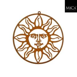 Sun Wall Decoration Rust - 38x38