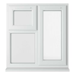 Crystal uPVC Window White A Rated  905mm x 965mm