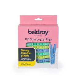 100 Steady-grip Clothes Pegs
