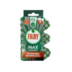 FAIRY MAX POWER DISH BRUSH REFILLS 3 PACK