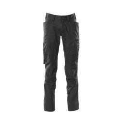 Mascot Accelerate Trousers with Kneepad Pockets Black