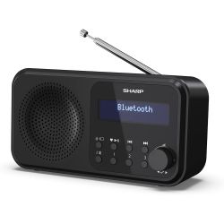 Sharp Tokyo portable radio - Midnight Black