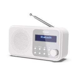  Sharp Tokyo portable radio - Snowy White 