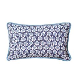 FLORAL PRINTED OBLONG CUSHION