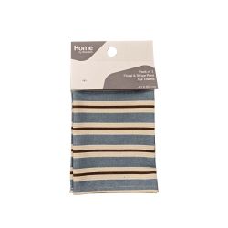 Beechwood 2Pk Tea Towels Blues