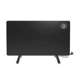 Princess Smart Infrared Glass Panel Heater Black