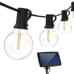 Solar String Kit - 7.6m with 25 LED Filament Bulbs and 4400mAh Battery