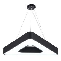 36W Hollow Triangle Pendant Light, Contemporary Geometric Hanging Light