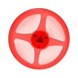 5 meters COB LED Strip Light 24V, Red, IP20