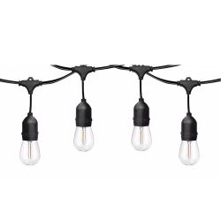 100 Feet LED Filament Bulb String Light Kit (inc 30x1W Filament LED Lamps)