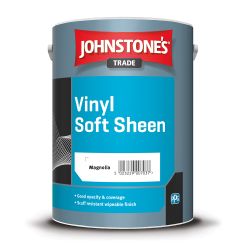 Johnstone's Trade - Vinyl Soft Sheen Paint - Magnolia - 5L