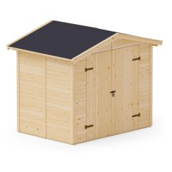Upyard Natural Garden Storage Shed 8ft x 5ft 5"