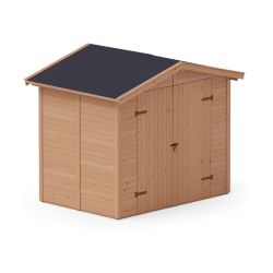 Upyard Brown Garden Storage Shed 8ft x 5ft 5"
