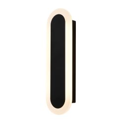 Derton 10W Cct Linear Wall Light Ip65 Black