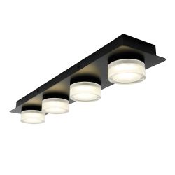 Sena 4 Bar Led Flush Black