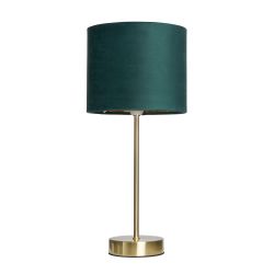 Ersham Velvet Table Lamp Green
