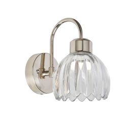 Cowley Led 1.5W Rechargeable Wall Light Nickel