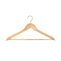 Wooden Hanger Set Of 5 Natural