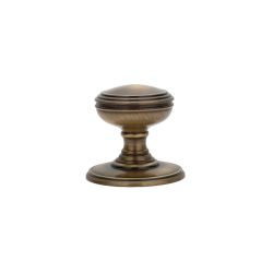 Plain Knob Concealed Fix Florentine Bronze