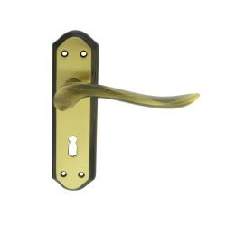 Lytham Lever On Backplate Lock 57Mm 