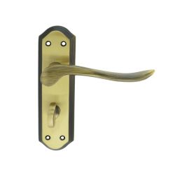Lytham Lever On Backplate Bathroom 57Mm 