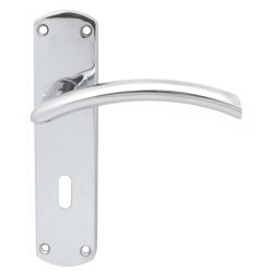 Serozzetta Tres Lever On Backplate Lock 57Mm