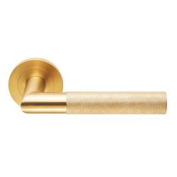 Crown Knurled Lever On Sprungrew On Rose