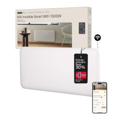 Mill Invisible Smart WiFi Panel Heater 1500W portable / wall-mounted