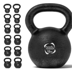 Body Revolution 12 kg Cast Iron Kettlebell