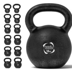Body Revolution 18 kg Cast Iron Kettlebells