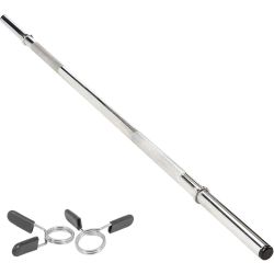 Body Revolution Straight Barbell Bar - 1" Standard 1.2m