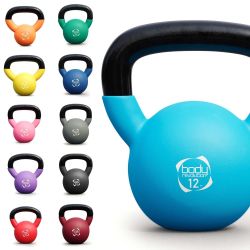 Body Revolution Neoprene Kettlebells Bundle (6kg, 8kg & 10kg)