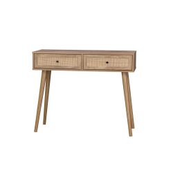 Verona Rattan Console Table