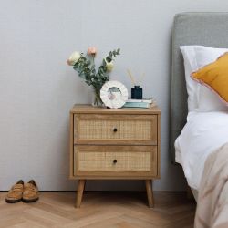 Verona Rattan Nightstand