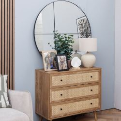 Verona Rattan 3 Chest Of Drawers