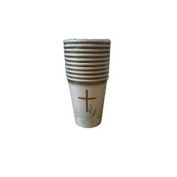 Communion Cup Gold 260ml 10pcs