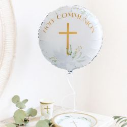 Communion Gold Foil Balloon 46cm