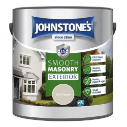 Johnstone's Smooth Masonry Soft Taupe 2.5ltr