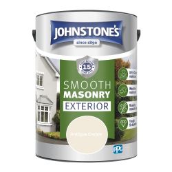 Johnstone's Smooth Masonry Antique Cream 5L