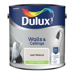 Dulux Walls & Ceilings Soft Sheen Just Walnut 2.5L