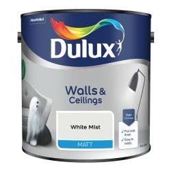 Dulux Walls & Ceilings  Matt White Mist 2.5L