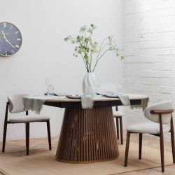 Extendable Dining Table Walnut