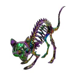 Skeleton Cat 16cm